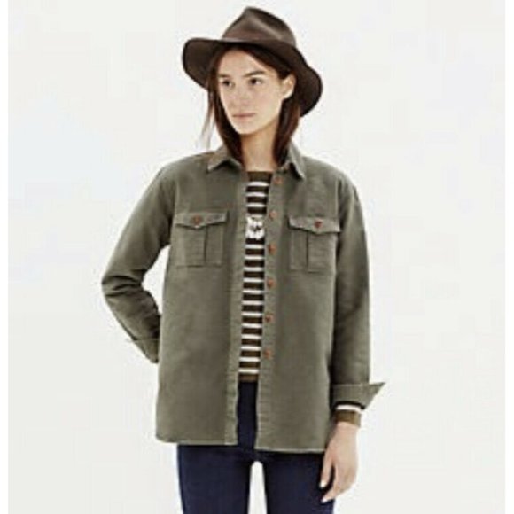 Madewell Tops - Madewell Fieldbound Cargo Shacket Jacket XS